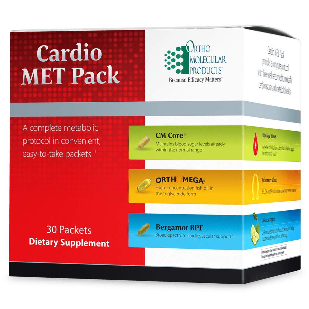 Ortho Molecular, Cardio MET Pack 30 Packets