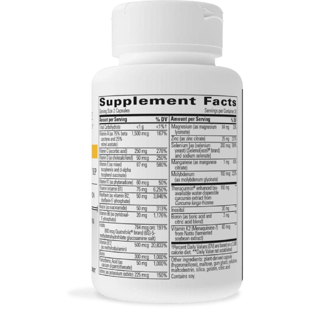 Integrative Therapeutics, Clinical Nutrients™ HP 60 Capsules Ingredients