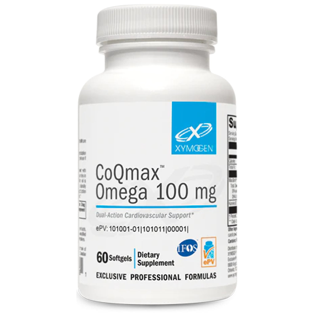 XYMOGEN, CoQmax™ Omega 100 mg 60 Softgels