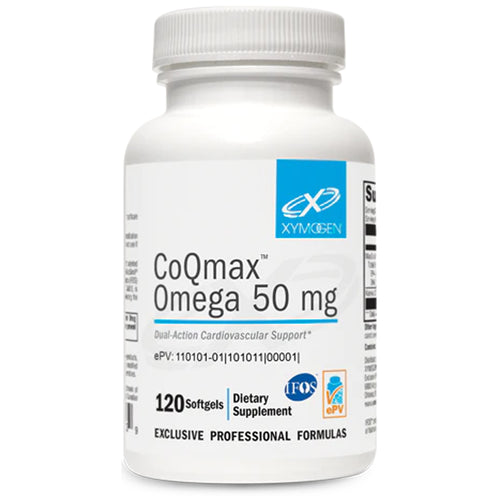 XYMOGEN, CoQmax™ Omega 50 mg 120 Softgels