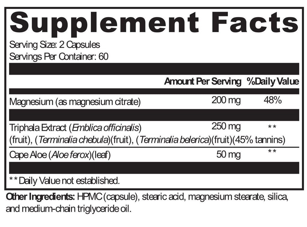 XYMOGEN, ColonX™ 120 Capsules Ingredients