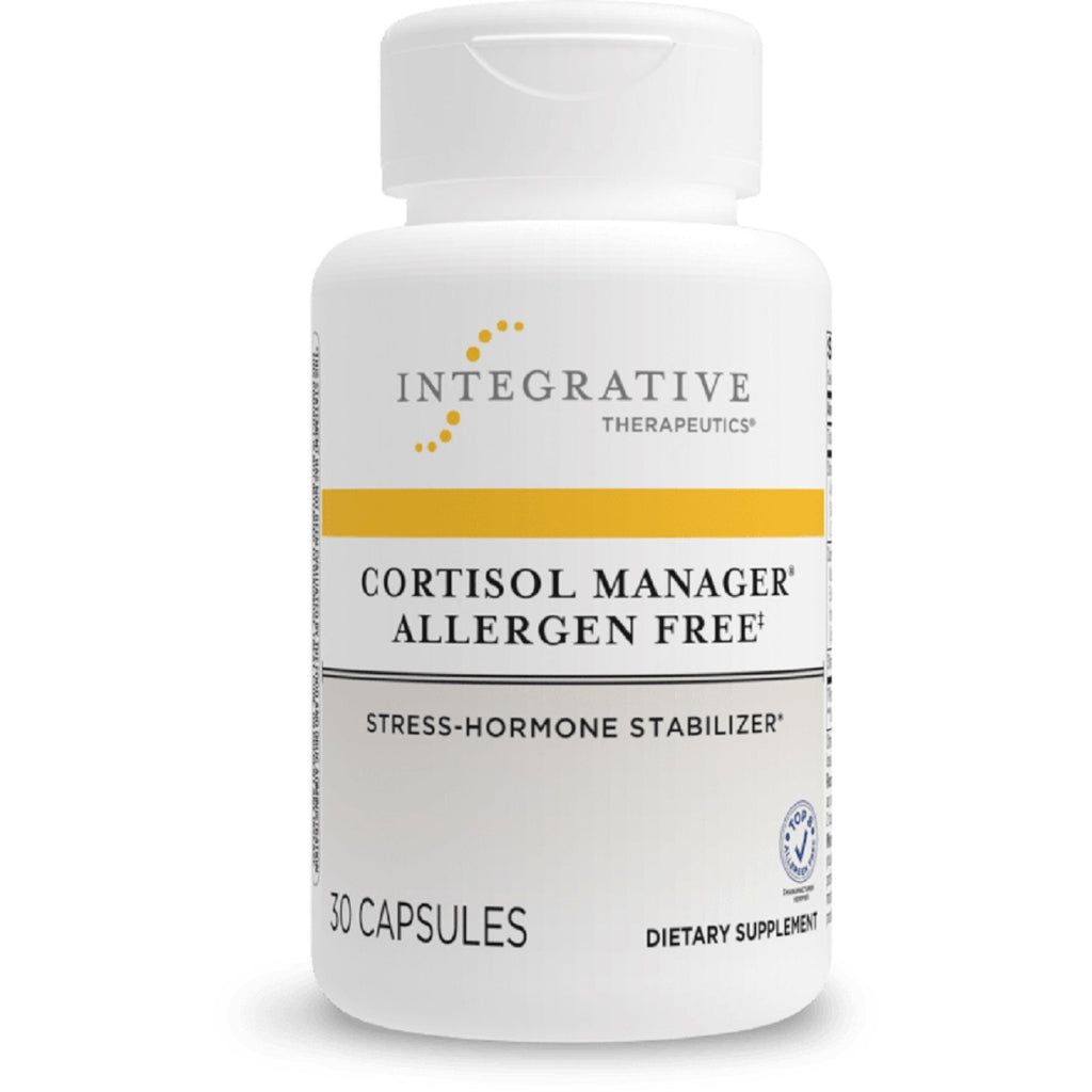 Integrative Therapeutics, Cortisol Manager Allergen Free 30 Capsules