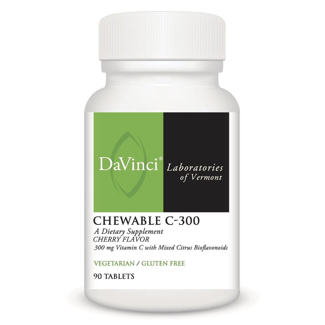 DaVinci Labs, Chewable C-300 Cherry Flavor 90 Tablets