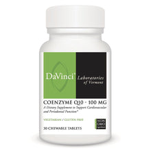 Load image into Gallery viewer, DaVinci Labs, CoEnzyme Q10 - 100 mg 30 Tablets
