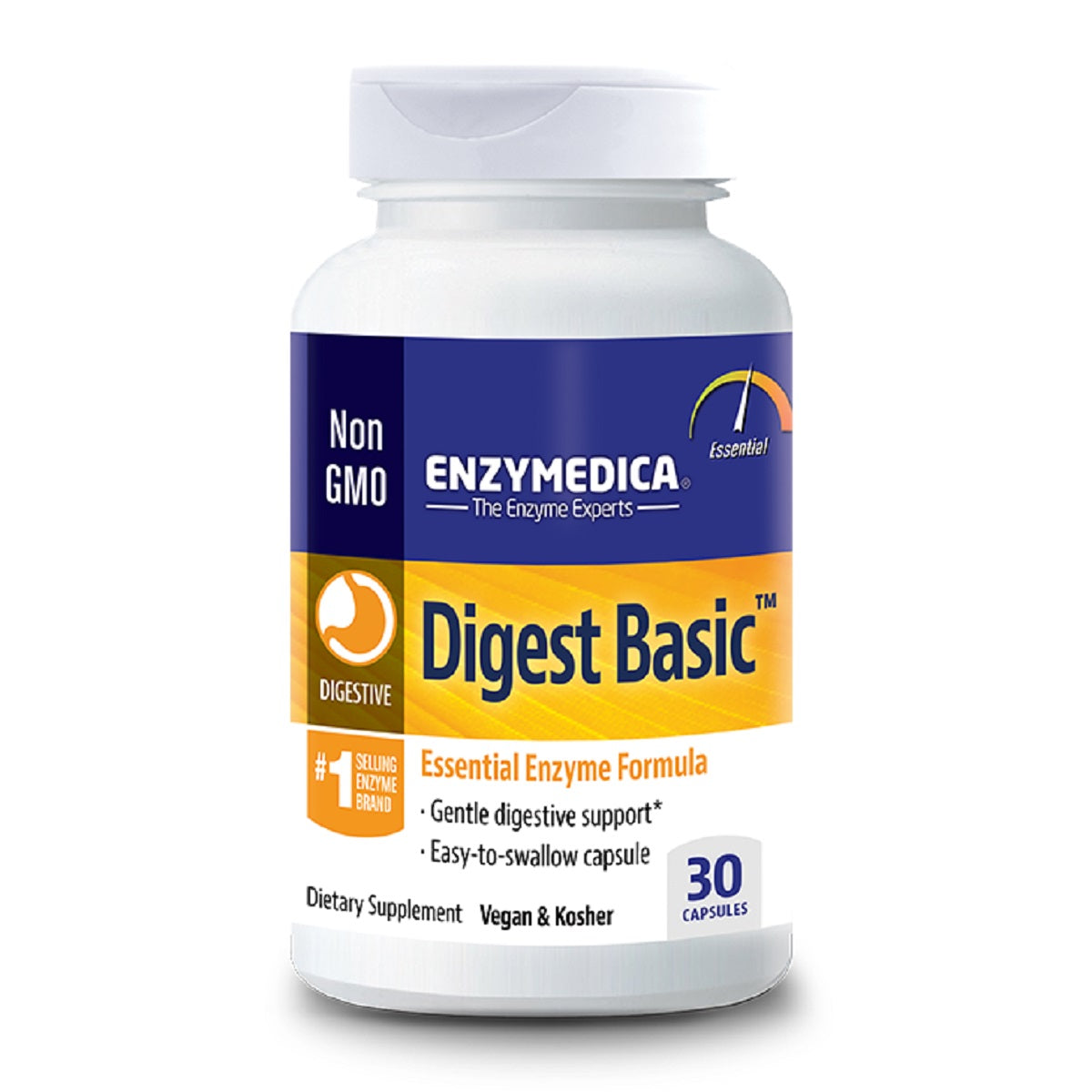 Digest Basic Capsules Essential Full Spectrum Digestive Enzymes – Agape ...