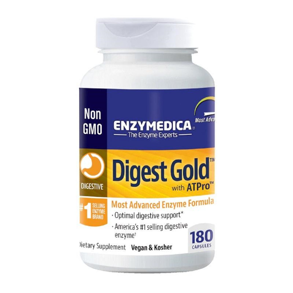 Enzymedica | Digest Gold | 180 Capsules