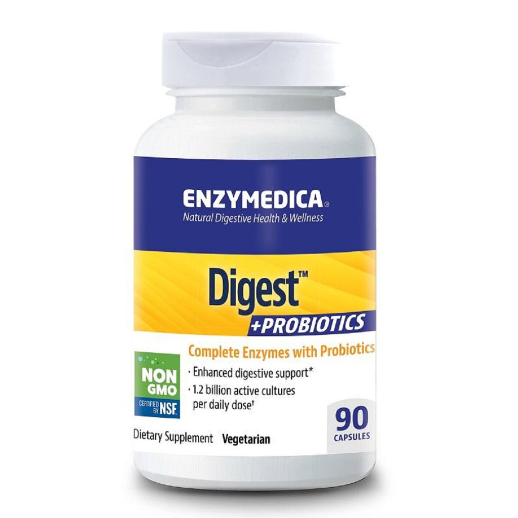 Enzymedica, Digest +PROBIOTICS 90 Capsules