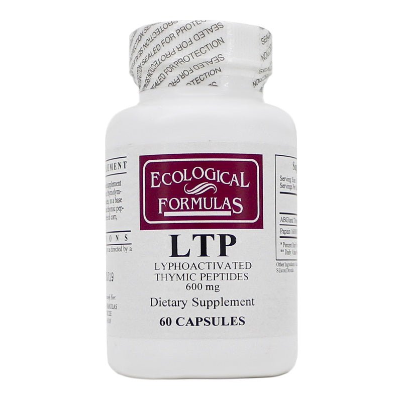 Ecological Formulas | LTP (Lyphoactivated Thymic Peptides) | 60 Capsules