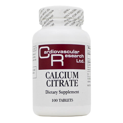 Ecological Formulas | Calcium Citrate 165mg | 100 Tablets
