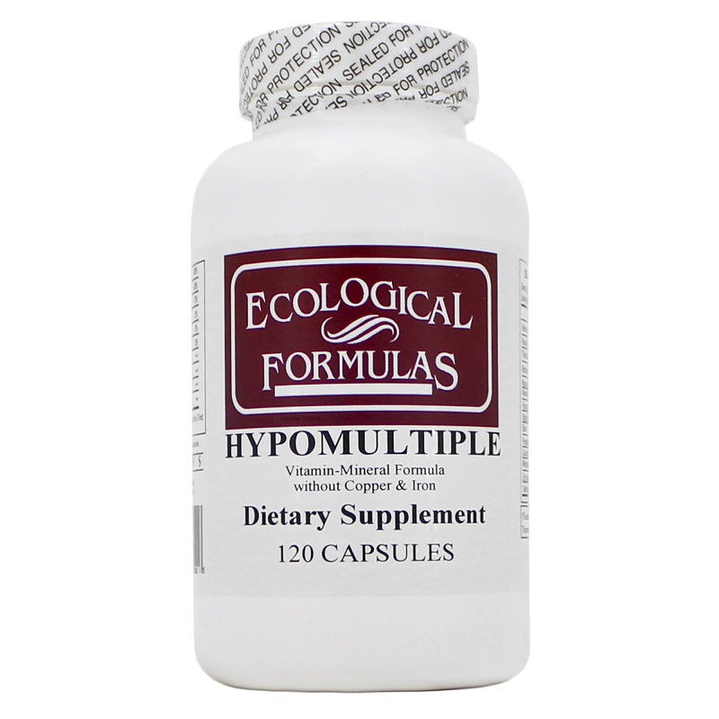 Ecological Formulas | Hypomultiple without Cu/Fe | 120 Capsules