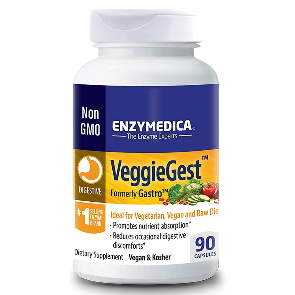 Enzymedica | VeggieGest | 90 Capsules