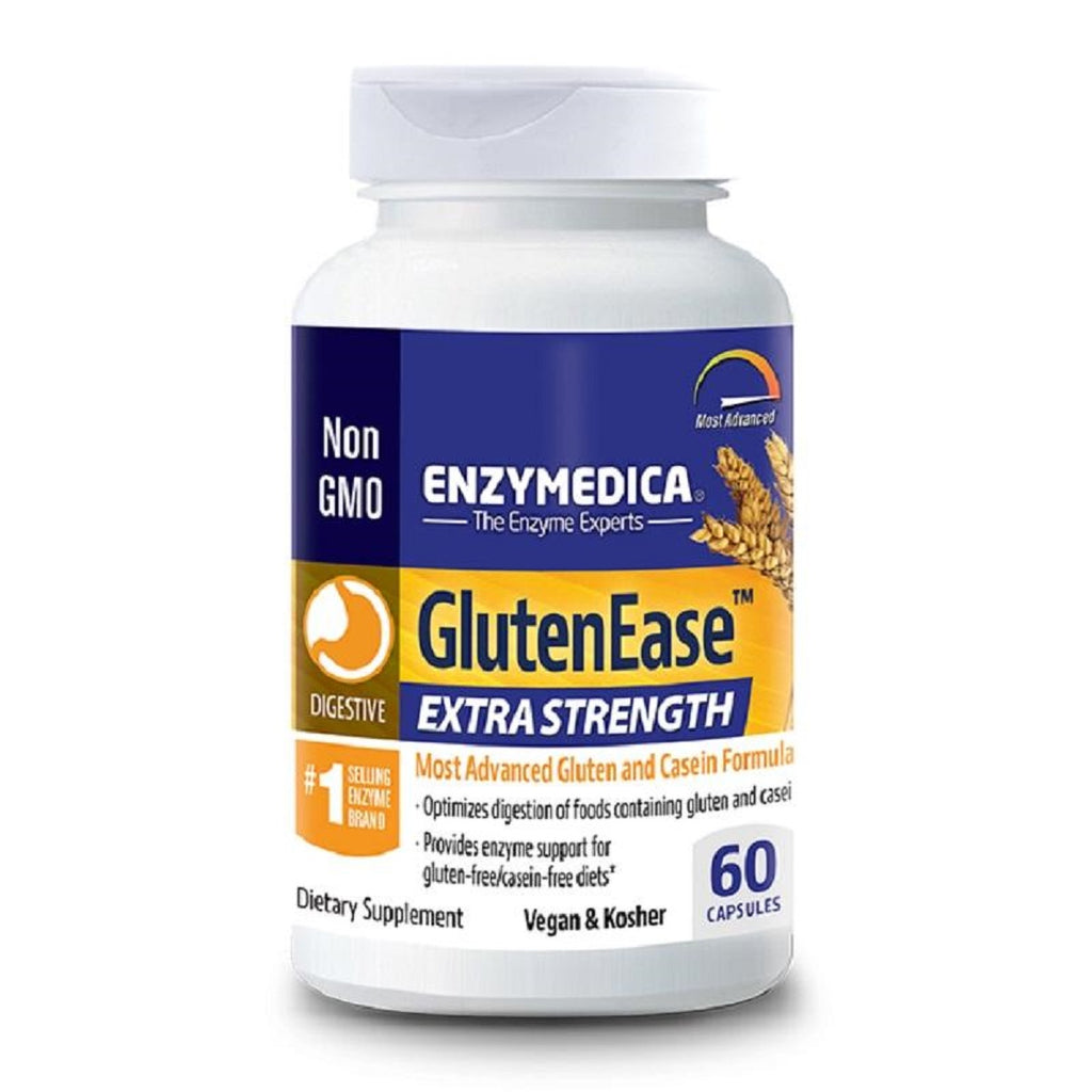 Enzymedica | GlutenEase Extra Strength | 60 Capsules