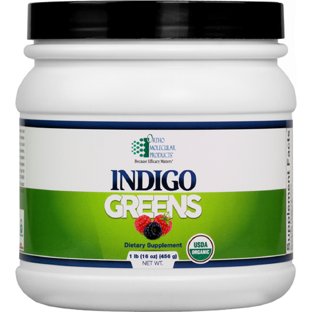 Ortho Molecular, Indigo Greens Powder 60 Servings