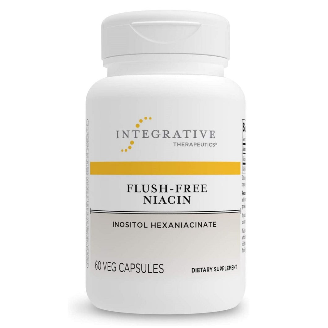 Integrative Therapeutics, Flush-Free Niacin 60 Veg Capsules