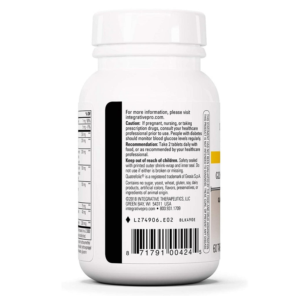 Integrative Therapeutics, Glycemic Manager 60 Tablet