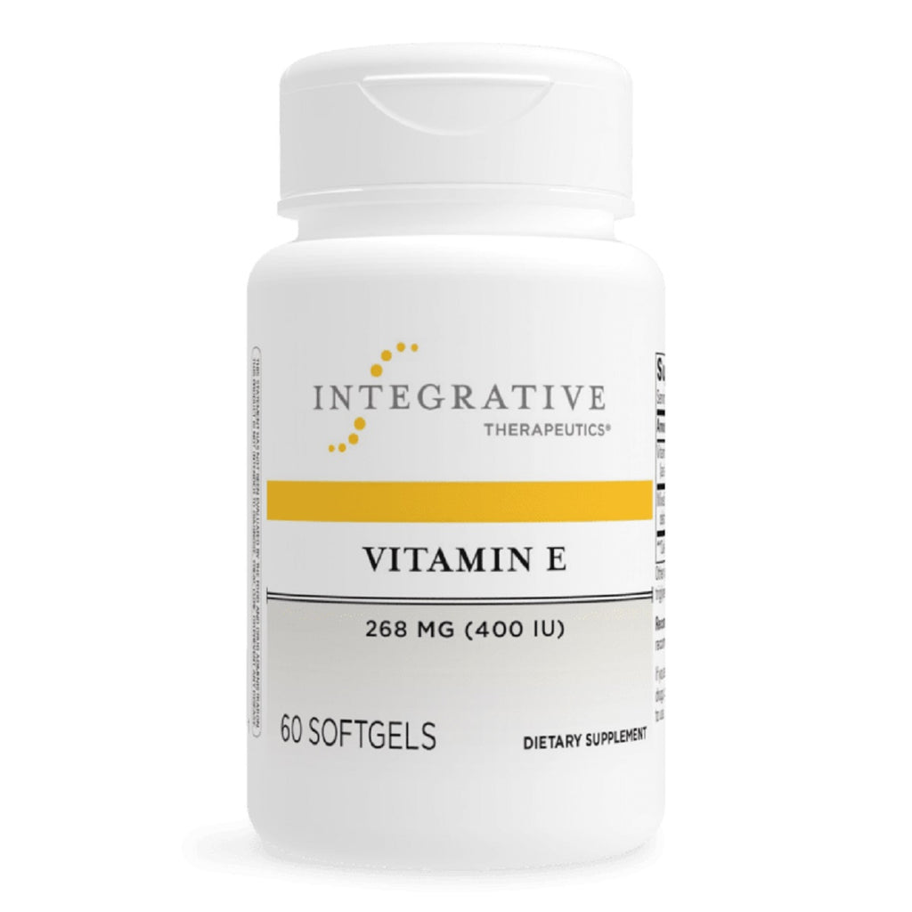 Integrative Therapeutics Vitamin E 400 IU 60 Softgels