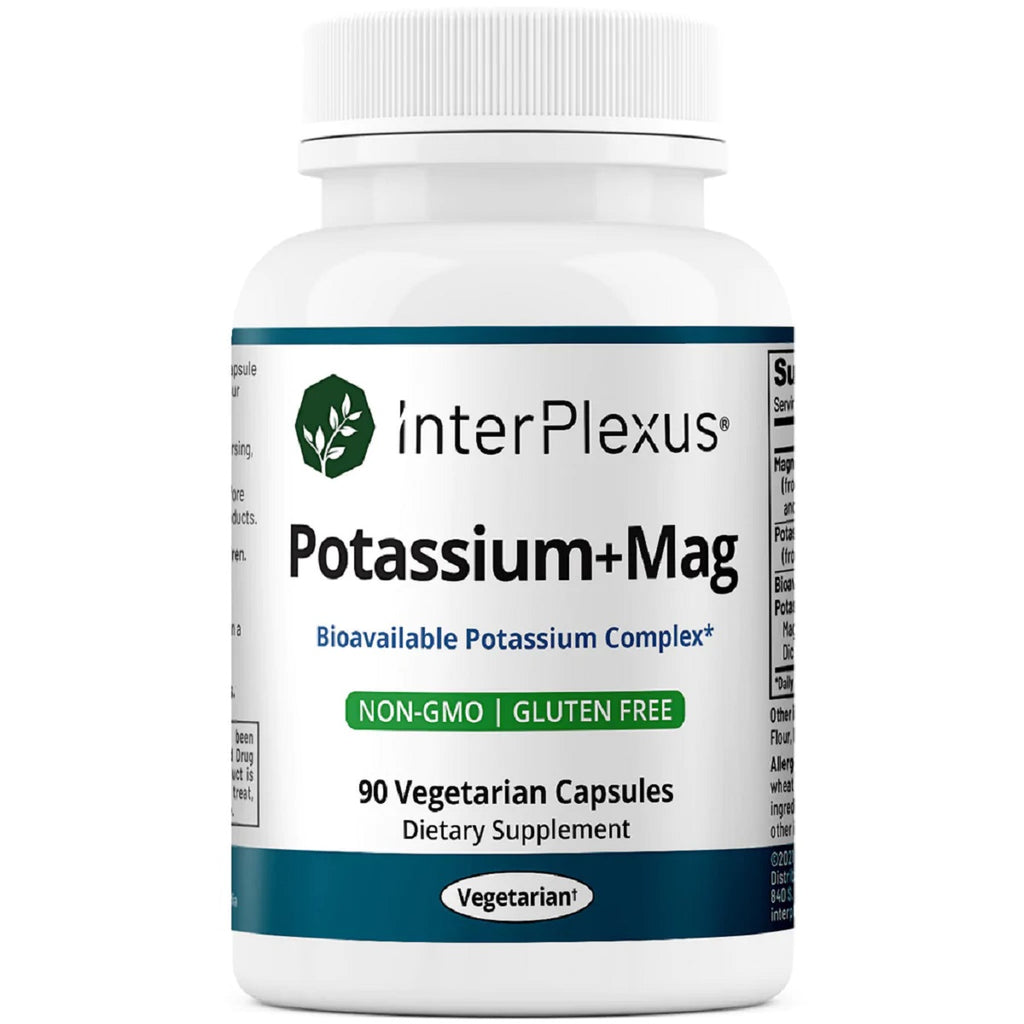 InterPlexus, Potassium+Mag 90 Vegetarian Capsules
