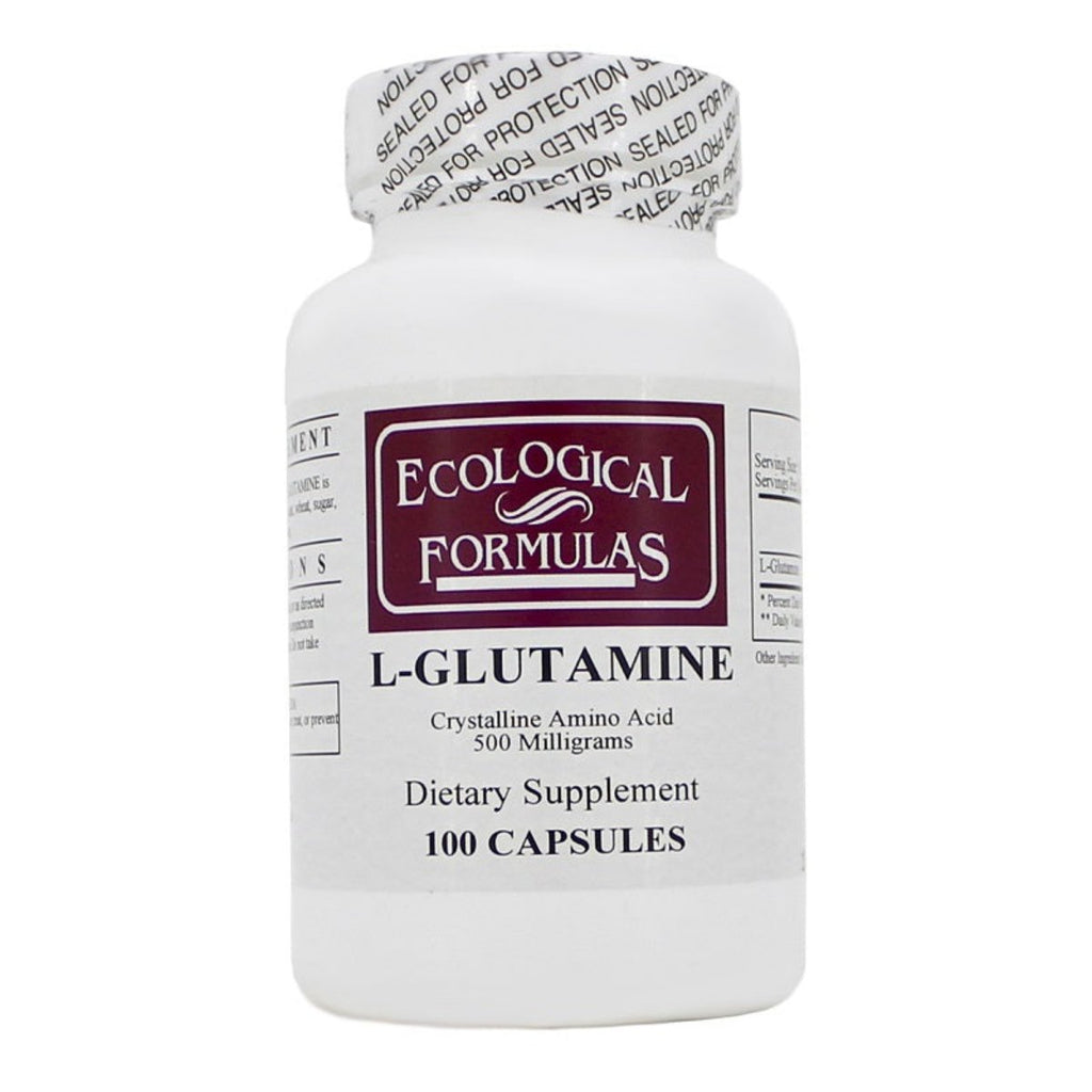 Ecological Formulas, L-Glutamine 500mg 100 Capsules