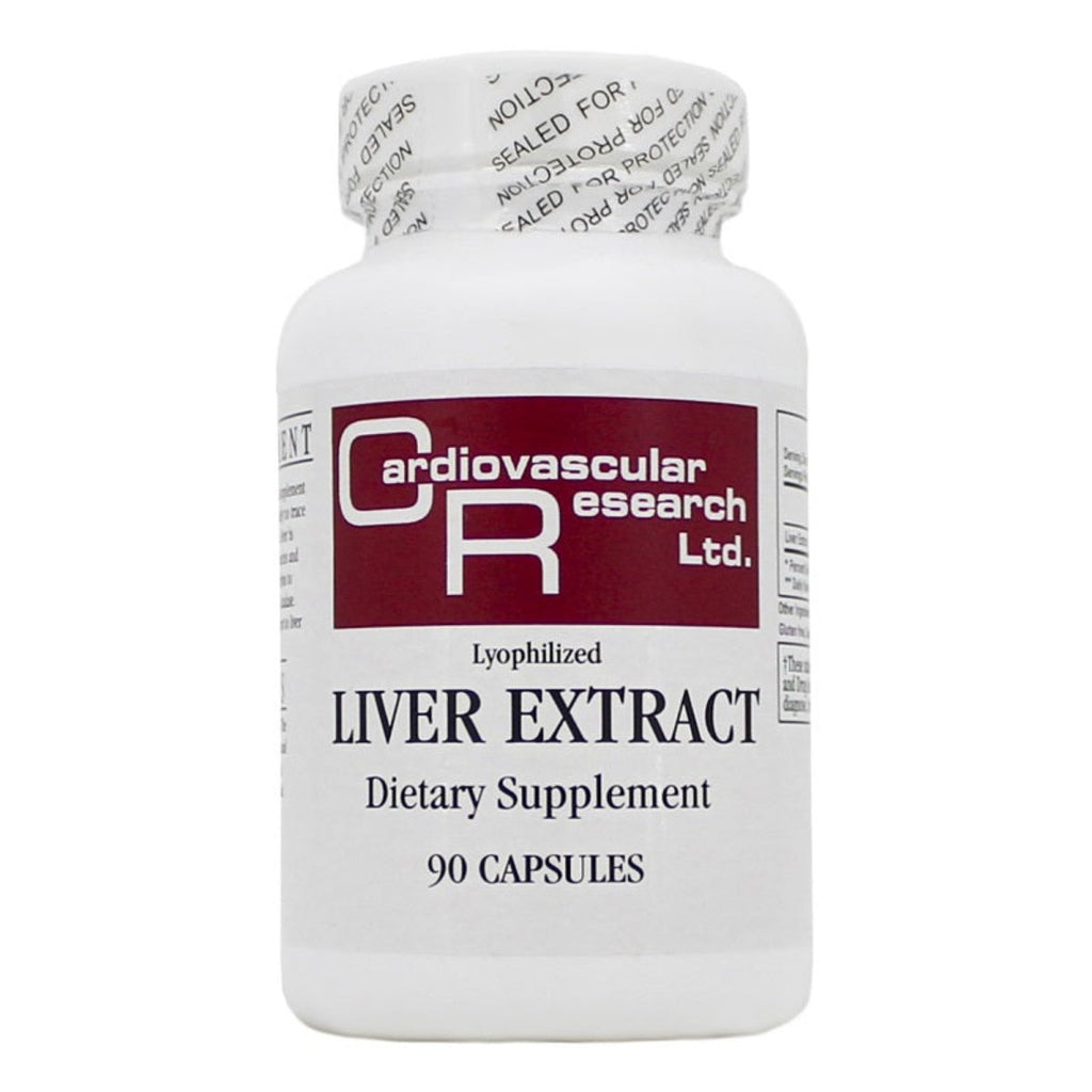 Ecological Formulas, Liver Extract 90 Capsules