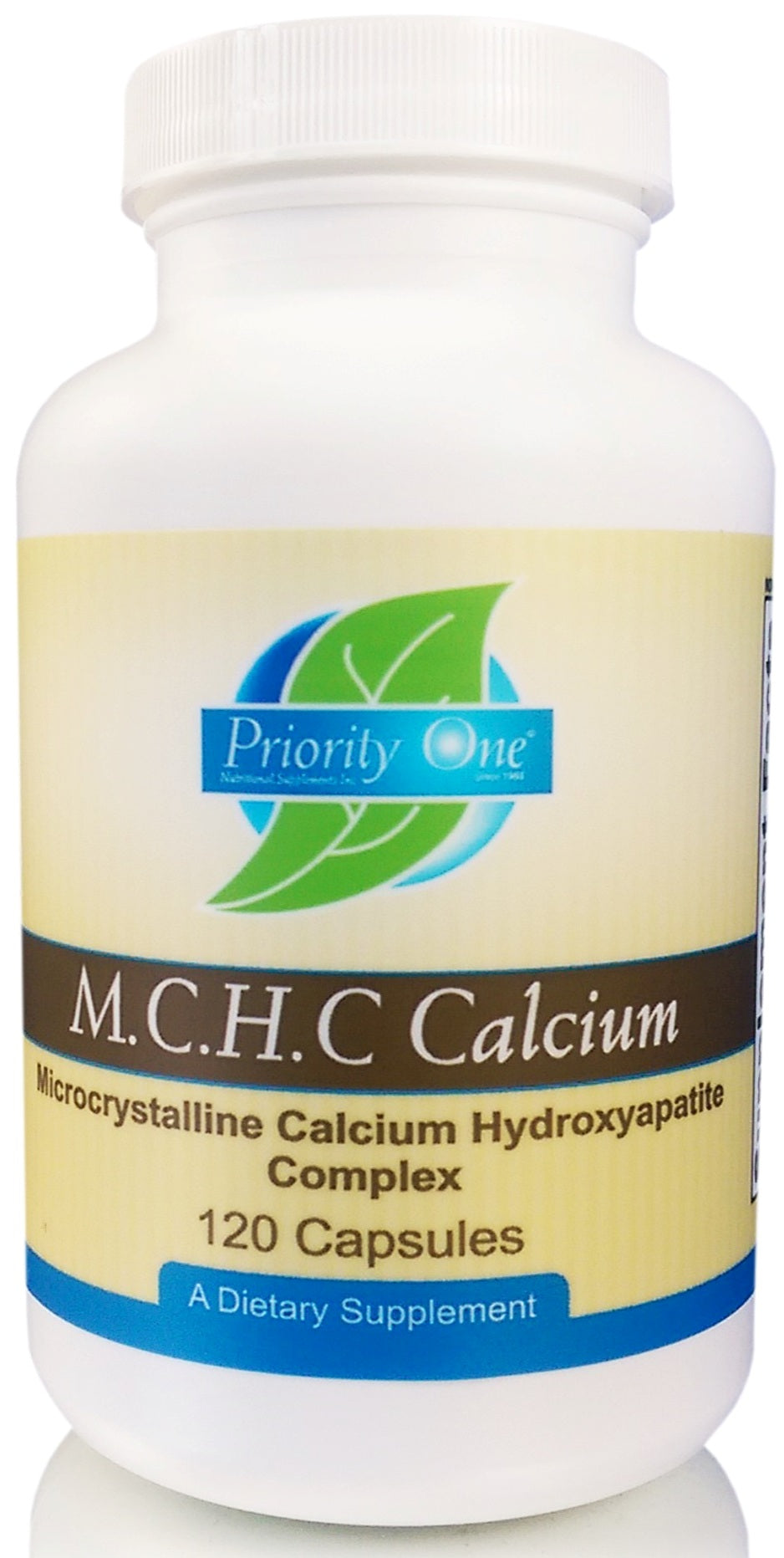 Priority One | M.C.H.C. Calcium | 120 Capsules