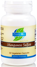 Load image into Gallery viewer, Priority One | Manganese Sulfate 400mg | 60 Vegetarian Capsules
