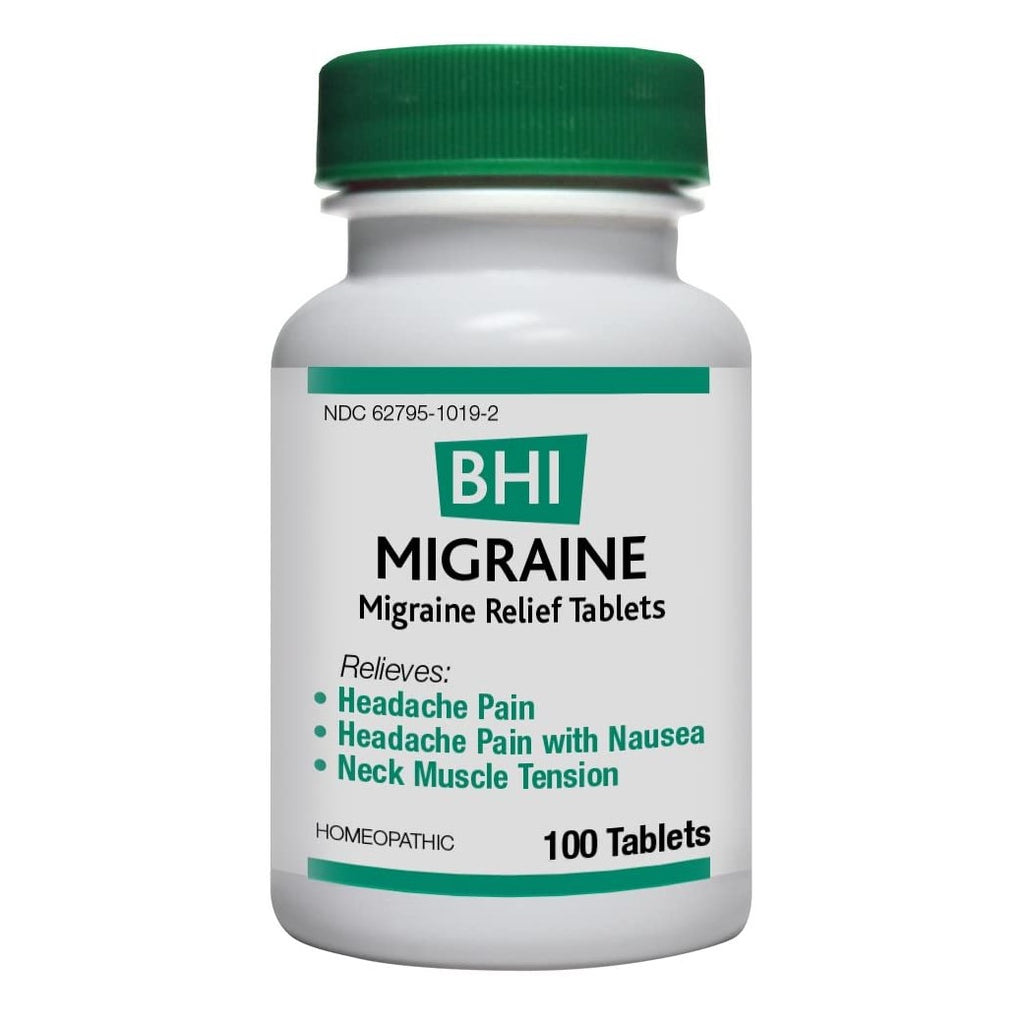 MediNatura, BHI Migraine Relief 100 Tablet
