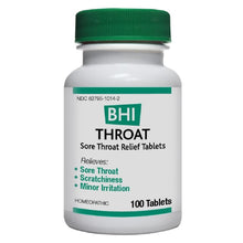 Load image into Gallery viewer, MediNatura, BHI Sore Throat Relief 100 Tablet
