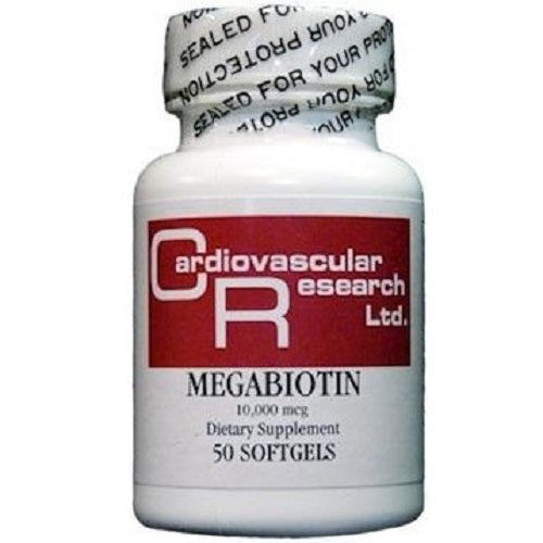 Ecological Formulas | Megabiotin 10,000 mcg | 50 Softgels
