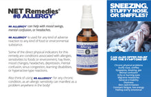 Load image into Gallery viewer, NET Remedies, #8 Allergy 60 ml Oral Liquid
