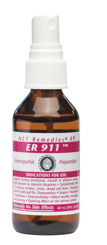 NET Remedies, #9 ER 911 60 ml Oral Liquid