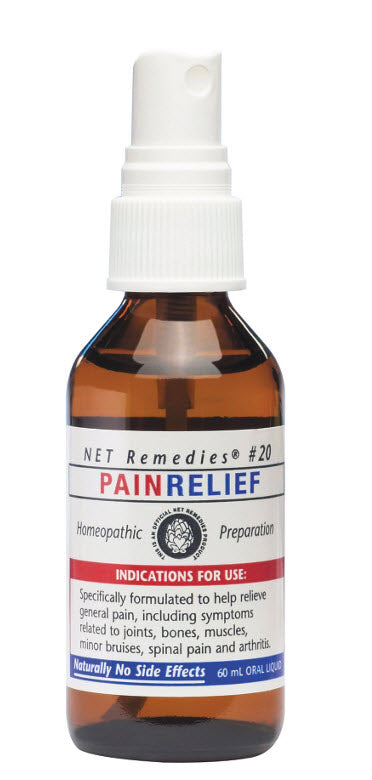 NET Remedies, #20 Pain Relief 60 ml Oral Liquid