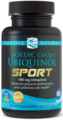 Nordic Naturals | Nordic CoQ10 Ubiquinol Sport | 60 Softgels
