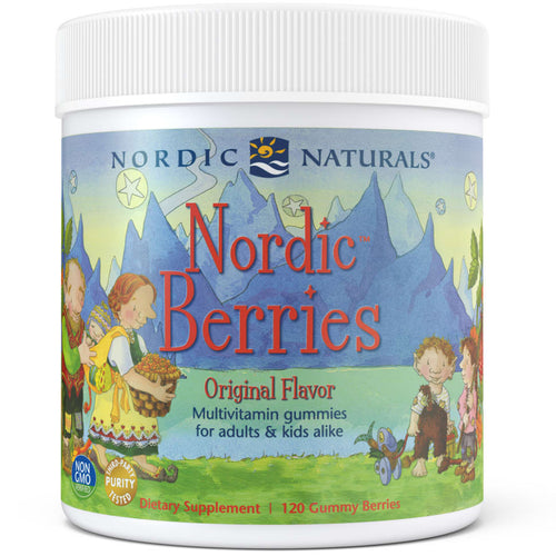 Nordic Natural | Nordic Berries (Citrus) | 120 - 200 Gummy Berries - 120 Gummy Berries