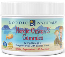 Load image into Gallery viewer, Nordic Naturals | Nordic Omega-3 Gummies | 60 - 120 Gummies - 60 Gummies
