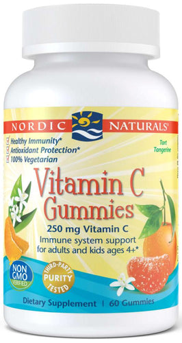 Nordic Naturals | Vitamin C Gummies | 60 - 120 Gummies - 60 Gummies