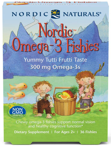 Nordic Naturals | Nordic Omega-3 Fishies (Tutti Frutti) | 36 Fishies