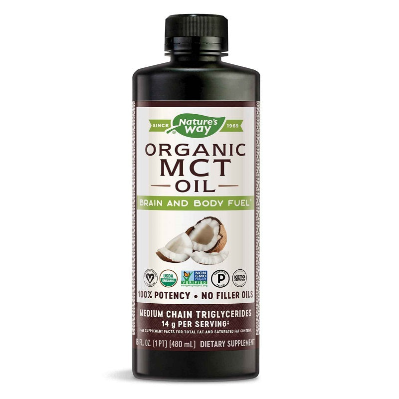 Nature's Way | 100% MCT Oil | 16 oz