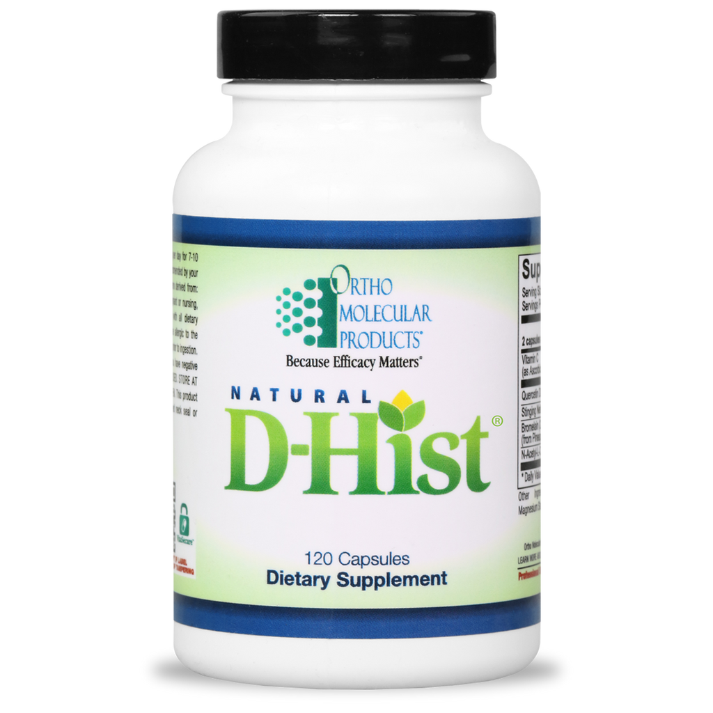 Ortho Molecular, Natural D-Hist® 120 Capsules