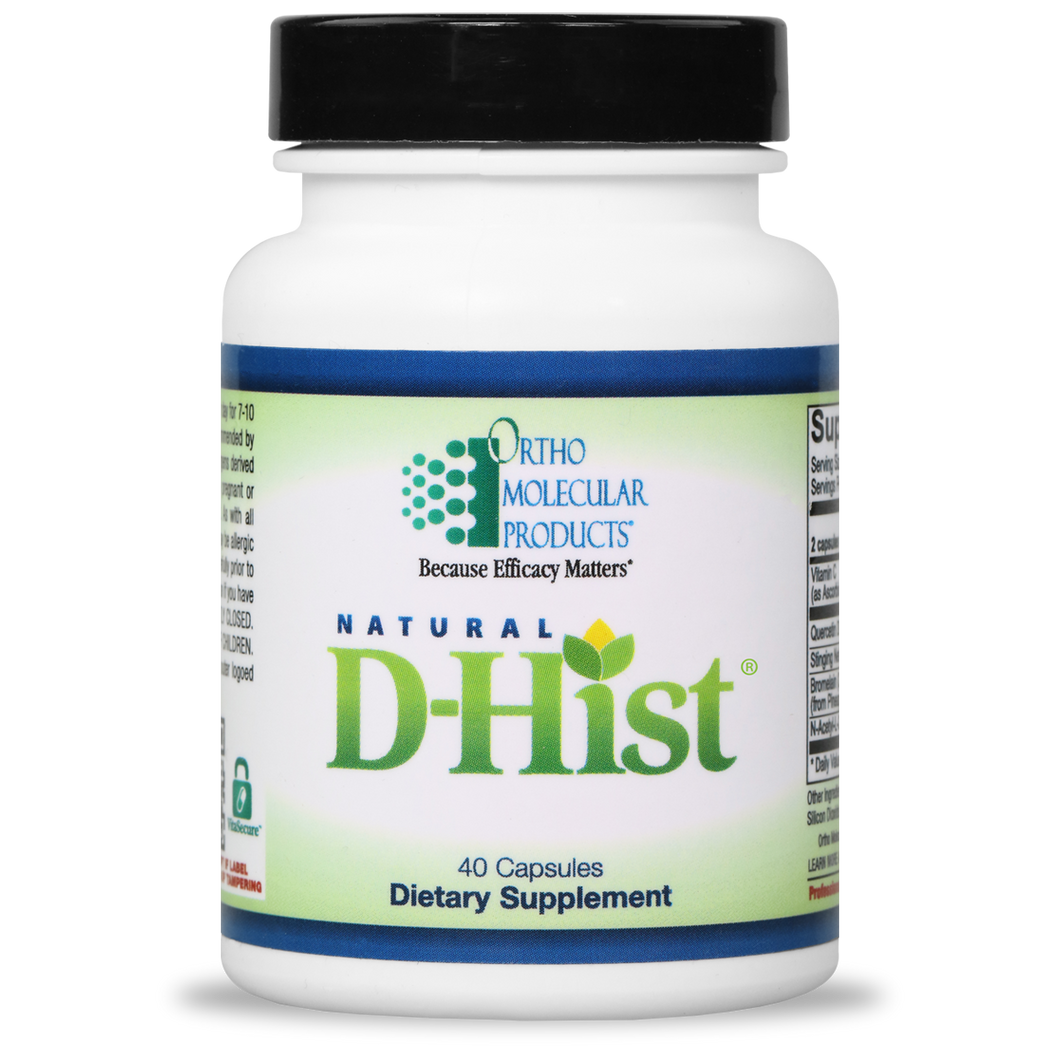 Ortho Molecular, Natural D-Hist® 40 Capsules