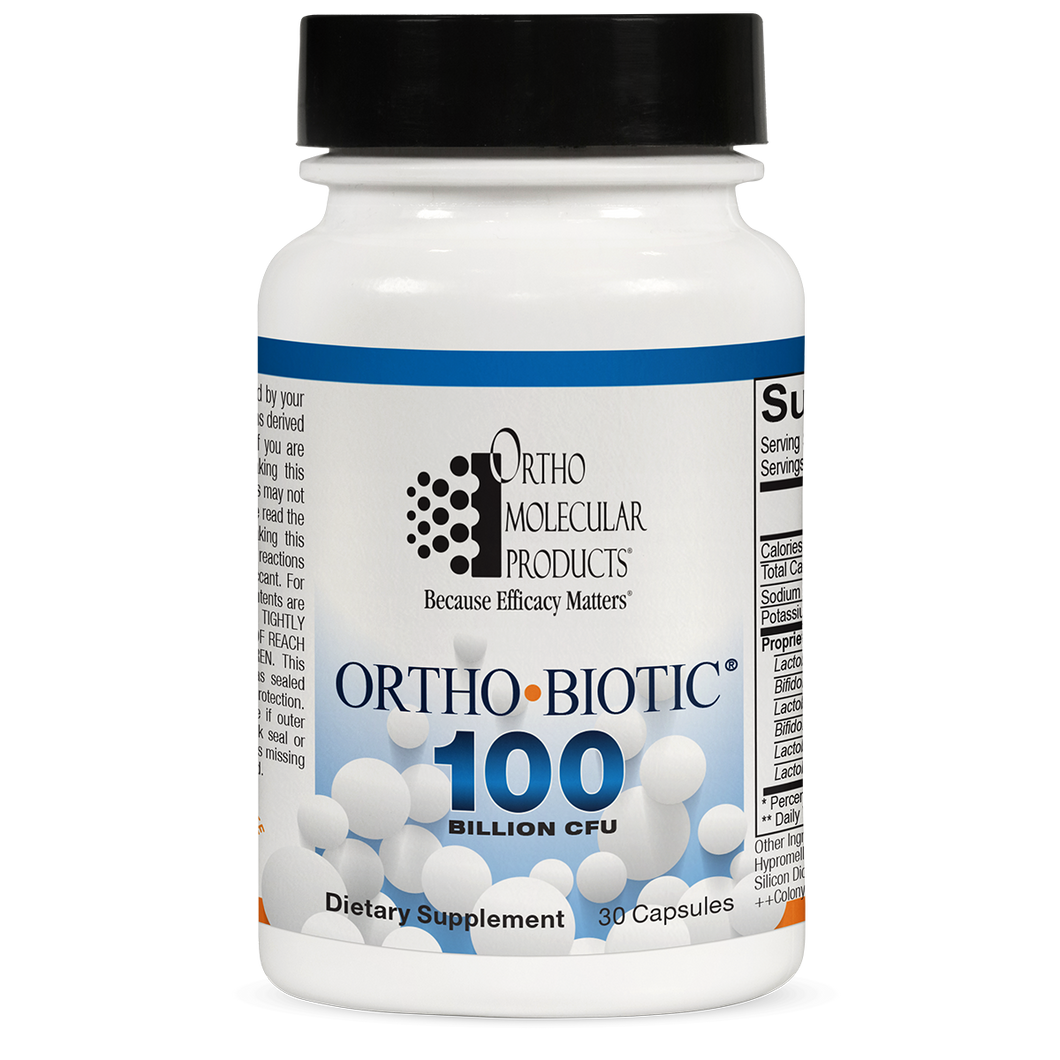 Ortho Molecular, Ortho Biotic® 100 | 30 Capsules