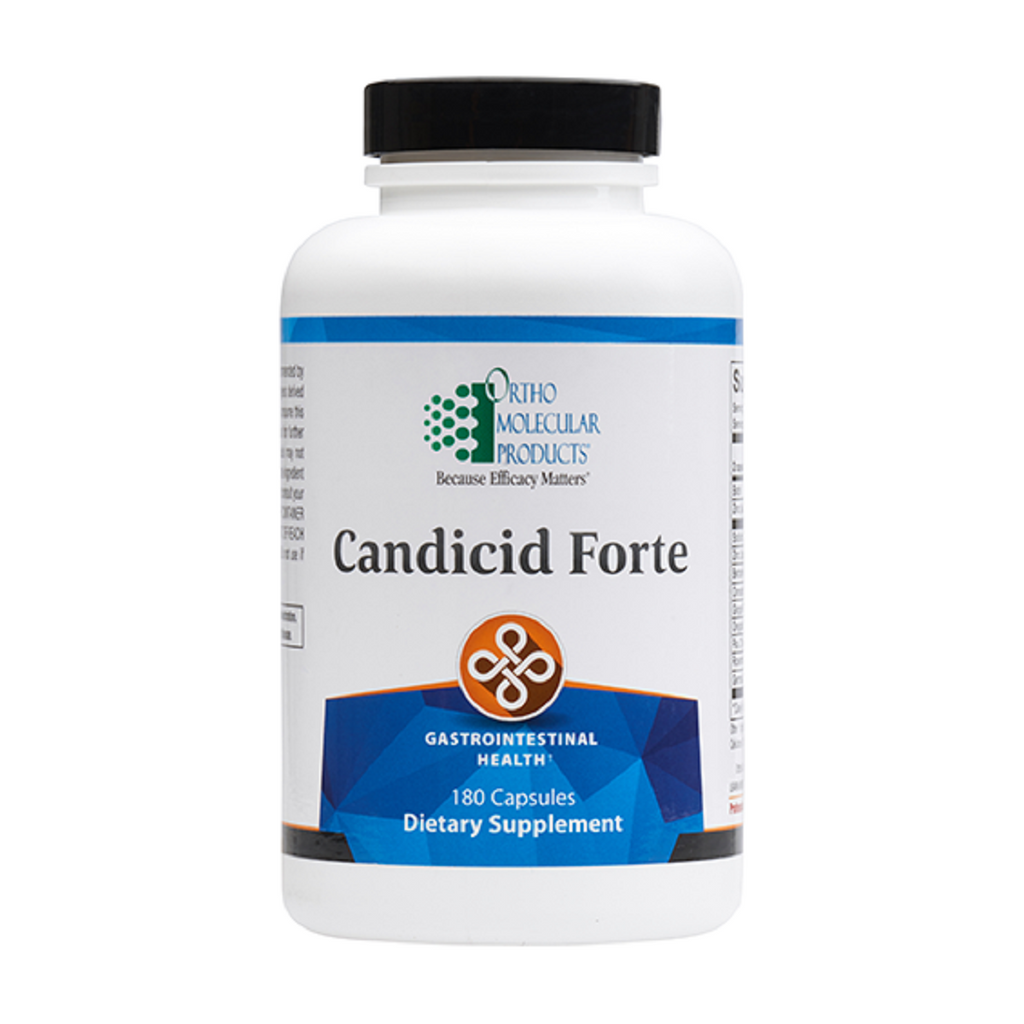 Ortho Molecular, Candicid Forte 180 Capsules