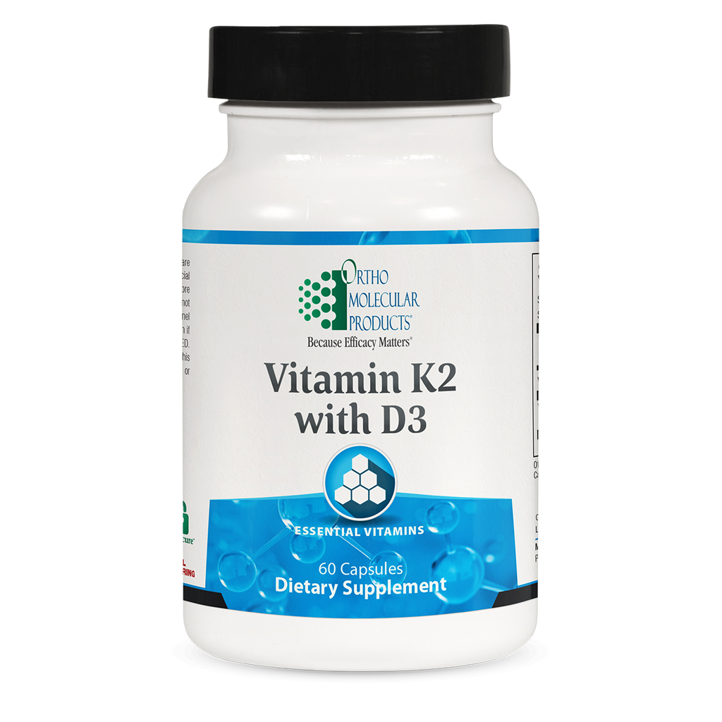 Ortho Molecular, Vitamin K2 with D3 60 Capsules