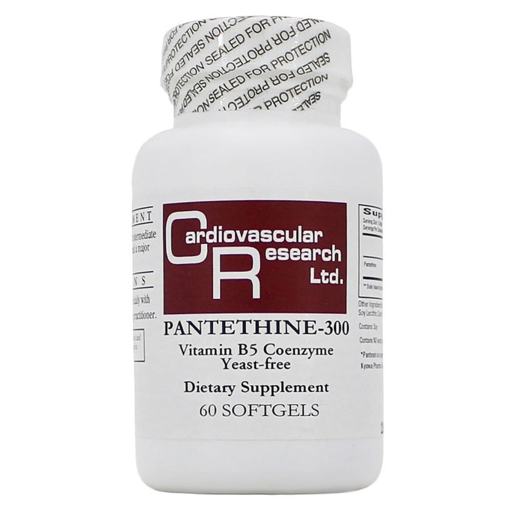 Ecological Formulas, Pantethine 300mg 60 Softgels