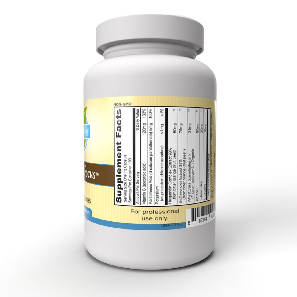 Priority One, Adrenal Focus 100 Capsules Ingredients