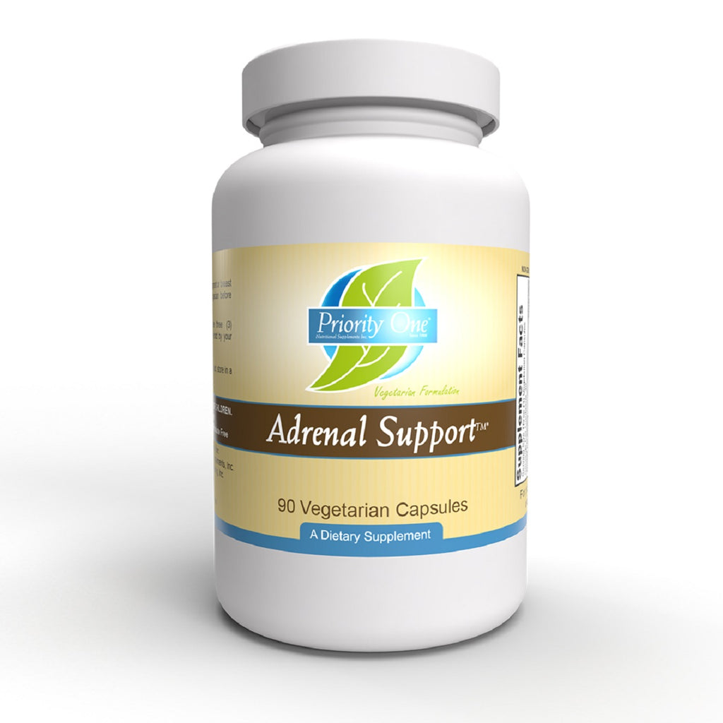 Priority One, Adrenal Support 90 Vegetarian Capsules