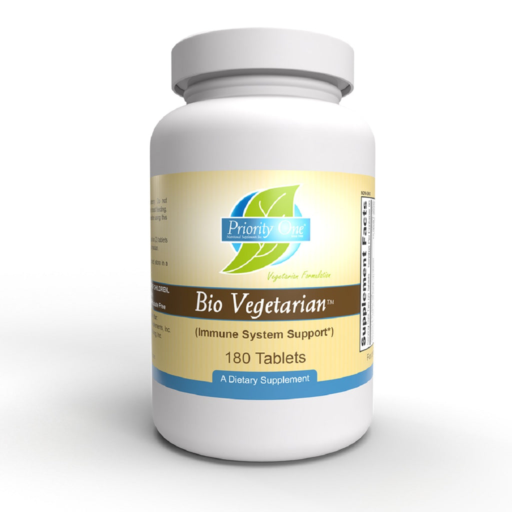 Priority One, Bio-Vegetarian 180 Tablets