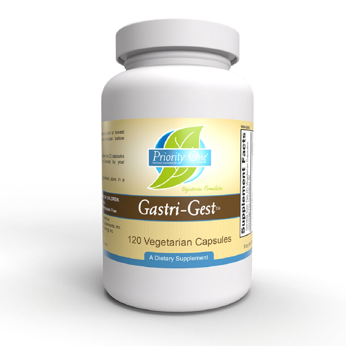 Priority One, Gastri-Gest 120 Vegetarian Capsules