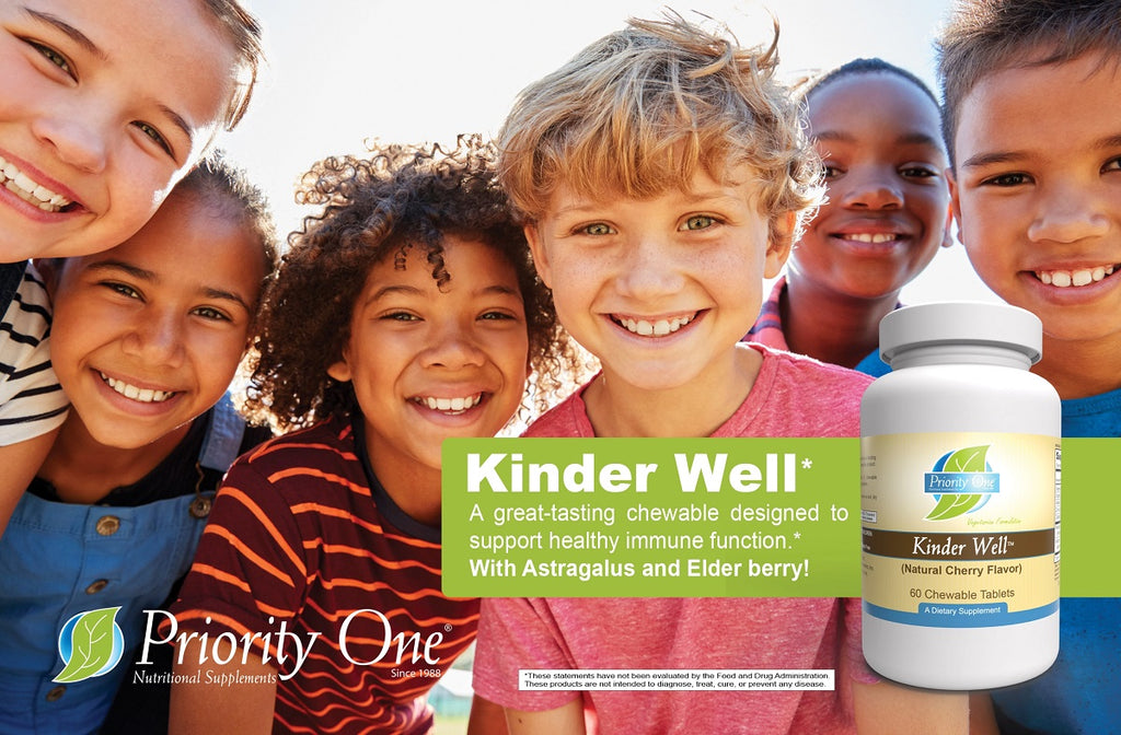 Priority One, Kinder Well 60 Chewable Tabs