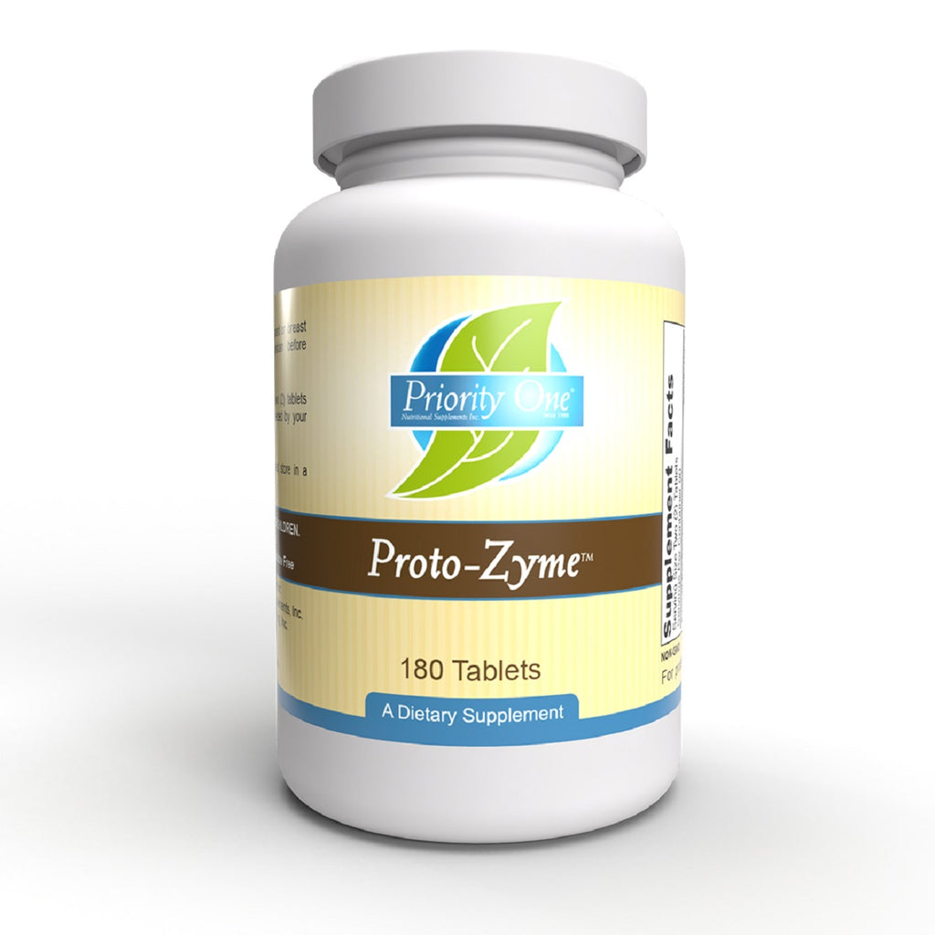 Priority One, Proto-Zyme 180 Tablets