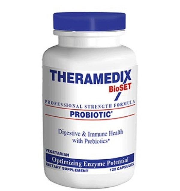 Theramedix BioSet, Probiotic 120 Veg Capsules